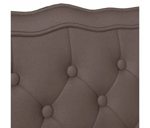 Čestafīlda Sola Brūna 119.5 X 64.5 X 75 Cm Mākslīgā Āda Vidaxl