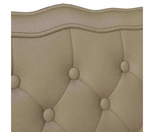 Čestafīlda Sola Kapučīno 119.5 X 64.5 X 75 Cm Mākslīgā Āda Vidaxl