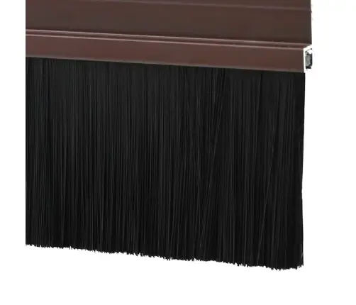 Pašlīpojošas Durvju Birstes 2 Pcs Brūna 100 Cm Vidaxl