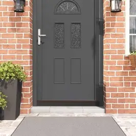 Pašlīpojošas Durvju Birstes 2 Pcs Brūna 100 Cm Vidaxl