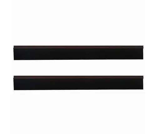 Isekleebivad Uksed Brush Seibid 2 Pcs Pruun 100 Cm