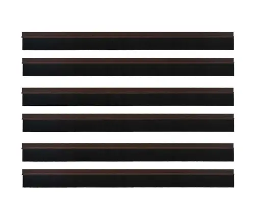 Savarankiškai Klijuojami Durų Šepetėlių Sandarikliai 6 Pcs Ruda