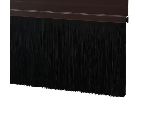 Pašlīpojošas Durvju Birstes 6 Pcs Brūna 100 Cm Vidaxl