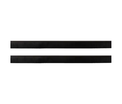 Pašlīpojošas Durvju Birstes 2 Pcs Brūna 100 Cm Vidaxl