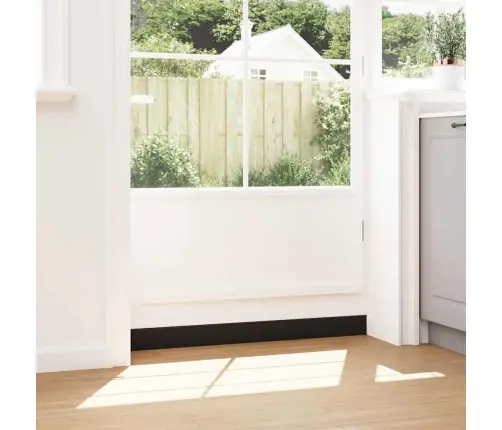 Isekleebivad Uksed Brush Seibid 2 Pcs Pruun 100 Cm