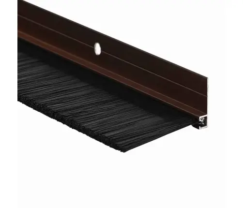 Skrūvējami Durvju Birstes Blīvējumi 6 Pcs Brūna 100 Cm Vidaxl