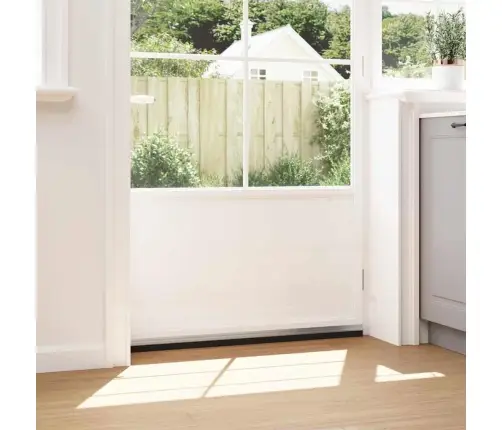 Pašlīpojošas Durvju Birstes 2 Pcs Sudraba 100 Cm Vidaxl