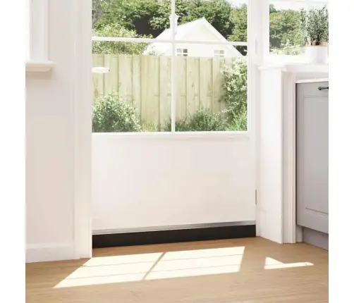 Pašlīpojošas Durvju Birstes 2 Pcs Sudraba 100 Cm Vidaxl