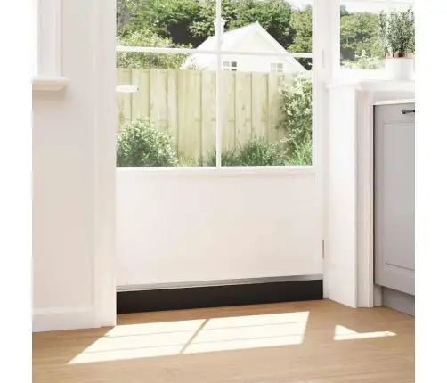 Pašlīpojošas Durvju Birstes 2 Pcs Sudraba 100 Cm Vidaxl