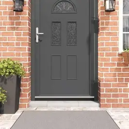 Pašlīpojošas Durvju Birstes 12 Pcs Sudraba 100 Cm Vidaxl