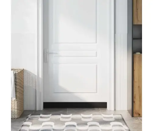 Pašlīpojošas Durvju Birstes 2 Pcs Sudraba 100 Cm Vidaxl