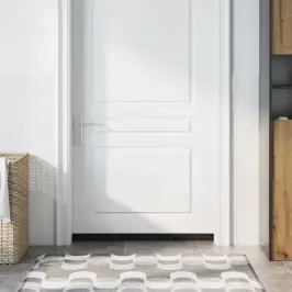 Pašlīpojošas Durvju Birstes 6 Pcs Sudraba 100 Cm Vidaxl