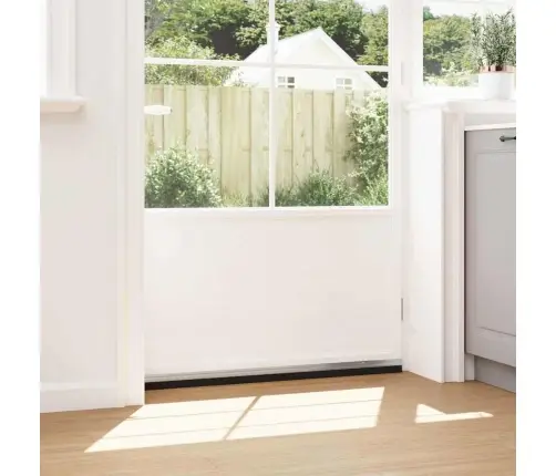 Sukabinamų Durų Šepetėlių Sandarikliai 6 Pcs Sidabro 100 Cm