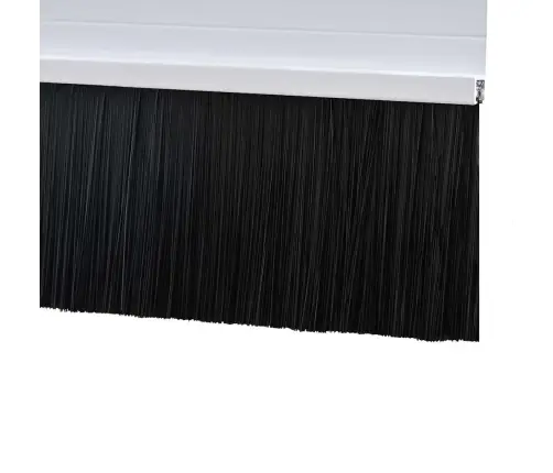 Pašlīpojošas Durvju Birstes 2 Pcs Balts 100 Cm Vidaxl