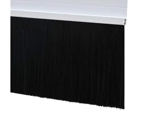 Pašlīpojošas Durvju Birstes 2 Pcs Balts 100 Cm Vidaxl