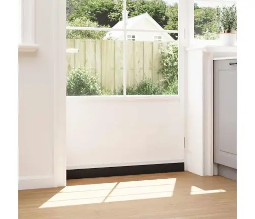 Pašlīpojošas Durvju Birstes 2 Pcs Balts 100 Cm Vidaxl