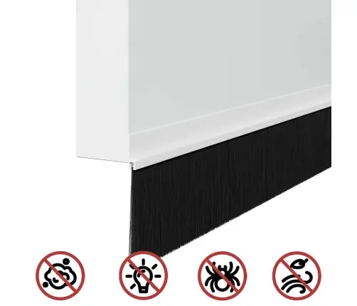 Savarankiškai Klijuojami Durų Šepetėlių Sandarikliai 12 Pcs