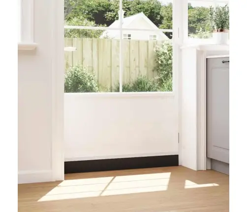 Pašlīpojošas Durvju Birstes 12 Pcs Balts 100 Cm Vidaxl