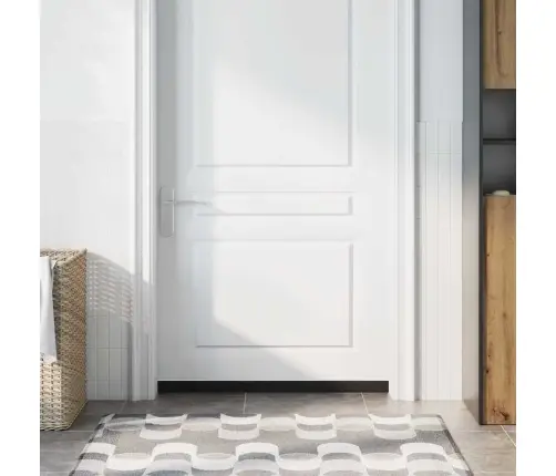 Pašlīpojošas Durvju Birstes 6 Pcs Balts 100 Cm Vidaxl