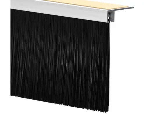 Pašlīpojošas Durvju Birstes 12 Pcs Balts 100 Cm Vidaxl