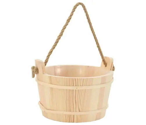 Saunos Priedų Rinkinys 4 Pcs Ruda