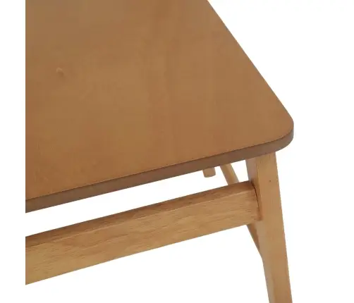 Ēdamistabas Krēsls 2 Pcs Dabiska Cietais Koks Vidaxl