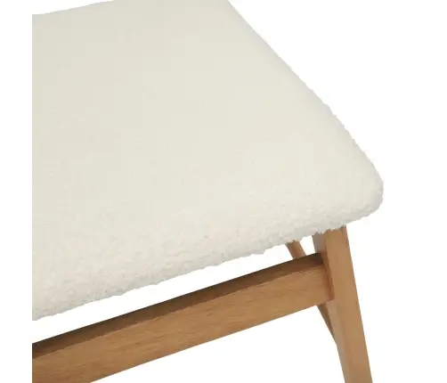 Söögitool 2 Pcs Looduslik Ja Hele Paks Kautsukipuit