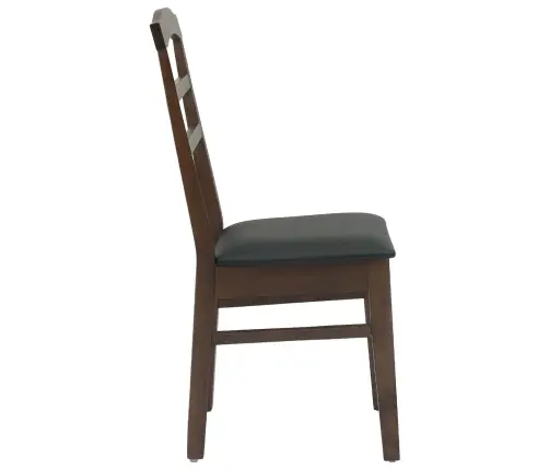 Valgomasis Krėslas 2 Pcs Šviesiai Rudas Ir Juodas