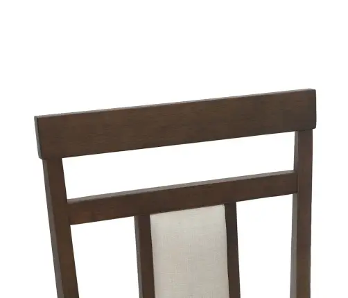 Söögitool 2 Pcs Helepruun Ja Hele Paks Kautsukipuit