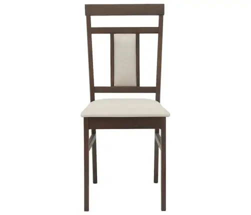 Söögitool 2 Pcs Helepruun Ja Hele Paks Kautsukipuit