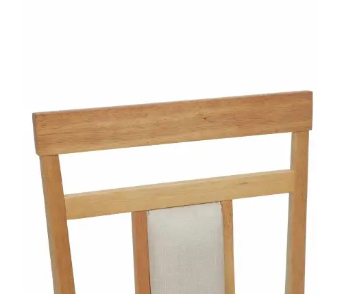 Söögitool 2 Pcs Neutraalne Paks Kautsukipuit