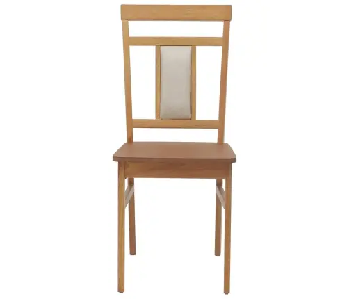 Söögitool 2 Pcs Neutraalne Paks Kautsukipuit