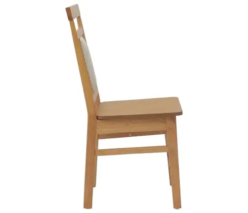 Söögitool 2 Pcs Neutraalne Paks Kautsukipuit