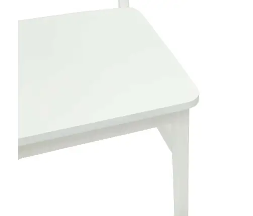 Ēdamistabas Krēsls 2 Pcs Balts Cietais Koks Vidaxl