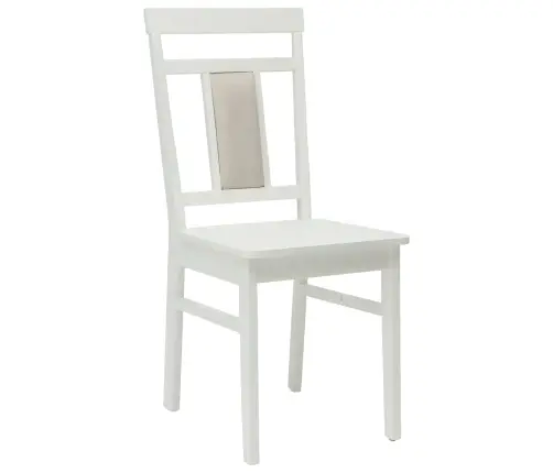 Ēdamistabas Krēsls 2 Pcs Balts Cietais Koks Vidaxl
