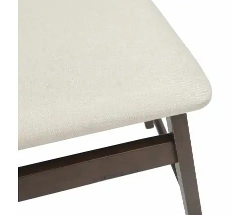 Ēdamistabas Krēsls 2 Pcs Gaiši Brūns Un Gaišs Vidaxl