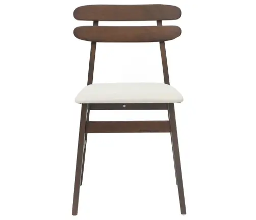 Ēdamistabas Krēsls 2 Pcs Gaiši Brūns Un Gaišs Vidaxl