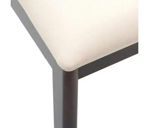 Valgomasis Krėslas 2 Pcs Šviesiai Rudas Ir Šviesus