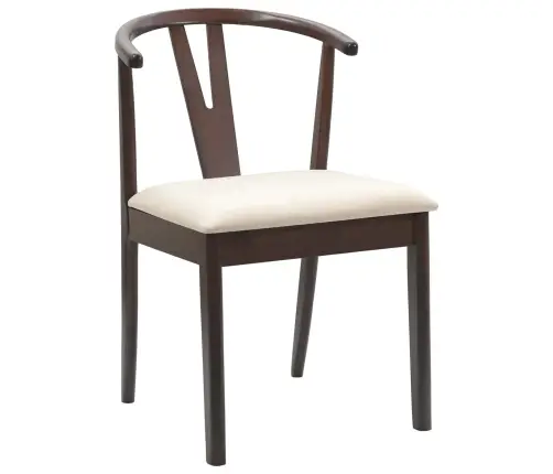 Valgomasis Krėslas 2 Pcs Šviesiai Rudas Ir Šviesus