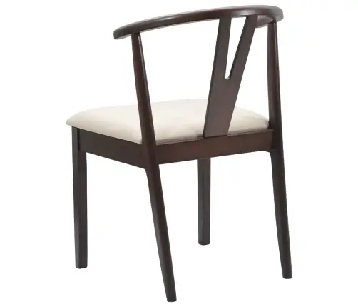 Valgomasis Krėslas 2 Pcs Šviesiai Rudas Ir Šviesus