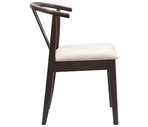 Valgomasis Krėslas 2 Pcs Šviesiai Rudas Ir Šviesus