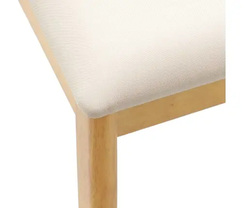 Valgomasis Krėslas 2 Pcs Natūralus Ir Šviesus