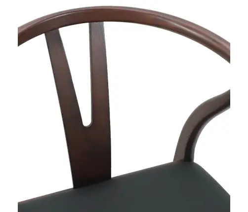 Ēdamistabas Krēsls 2 Pcs Gaiši Brūns Un Melns Vidaxl