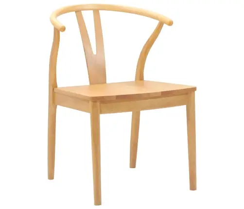 Ēdamistabas Krēsls 2 Pcs Dabiska Ciets Gumijas Koks Vidaxl