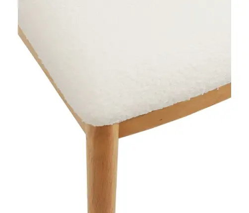 Ēdamistabas Krēsls 2 Pcs Dabisks Un Gaišs Ciets Gumijas Koks Vidaxl