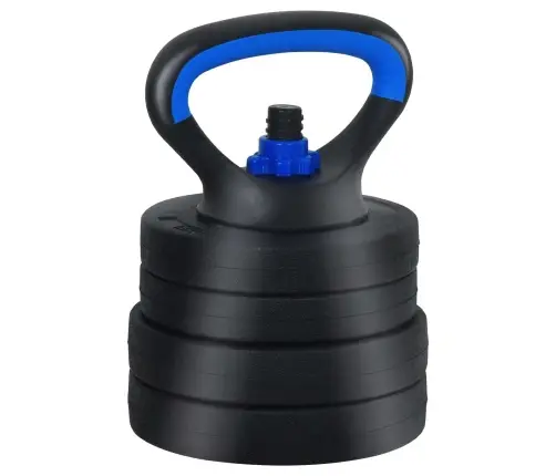 4-In-1 Hanteles Komplekts Melna Un Zila 121 X 19,5 X 19,5 Cm Vidaxl