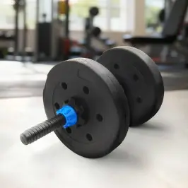 Svoriai 4 Pcs Juoda Ø 21.5 X 3.8 Cm Cementas Ir Geležies Smėlis