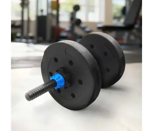 Svoriai 4 Pcs Juoda Ø 21.5 X 3.8 Cm Cementas Ir Geležies Smėlis