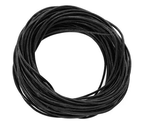 Ādas Aukla Melna Ø2 Mm X 50 M Āda Vidaxl