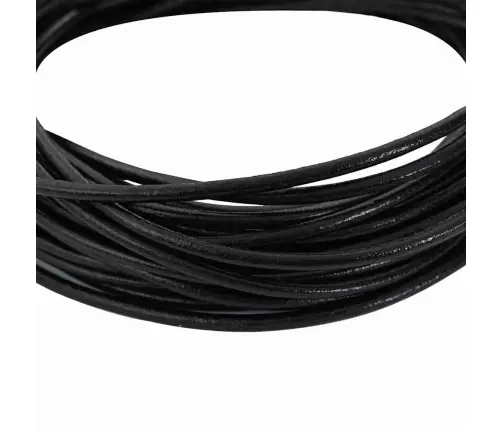 Ādas Aukla Melna Ø3 Mm X 50 M Āda Vidaxl